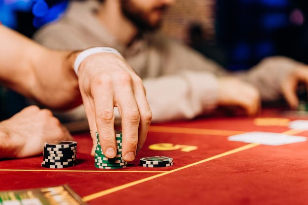 Player chat and live feed during Infinite Blackjack session